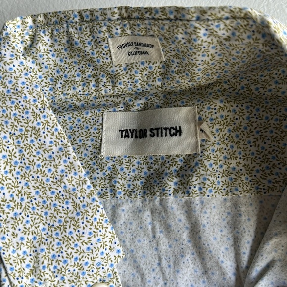 Taylor Stitch White Casual Button Down Shirt - Picture 4 of 4